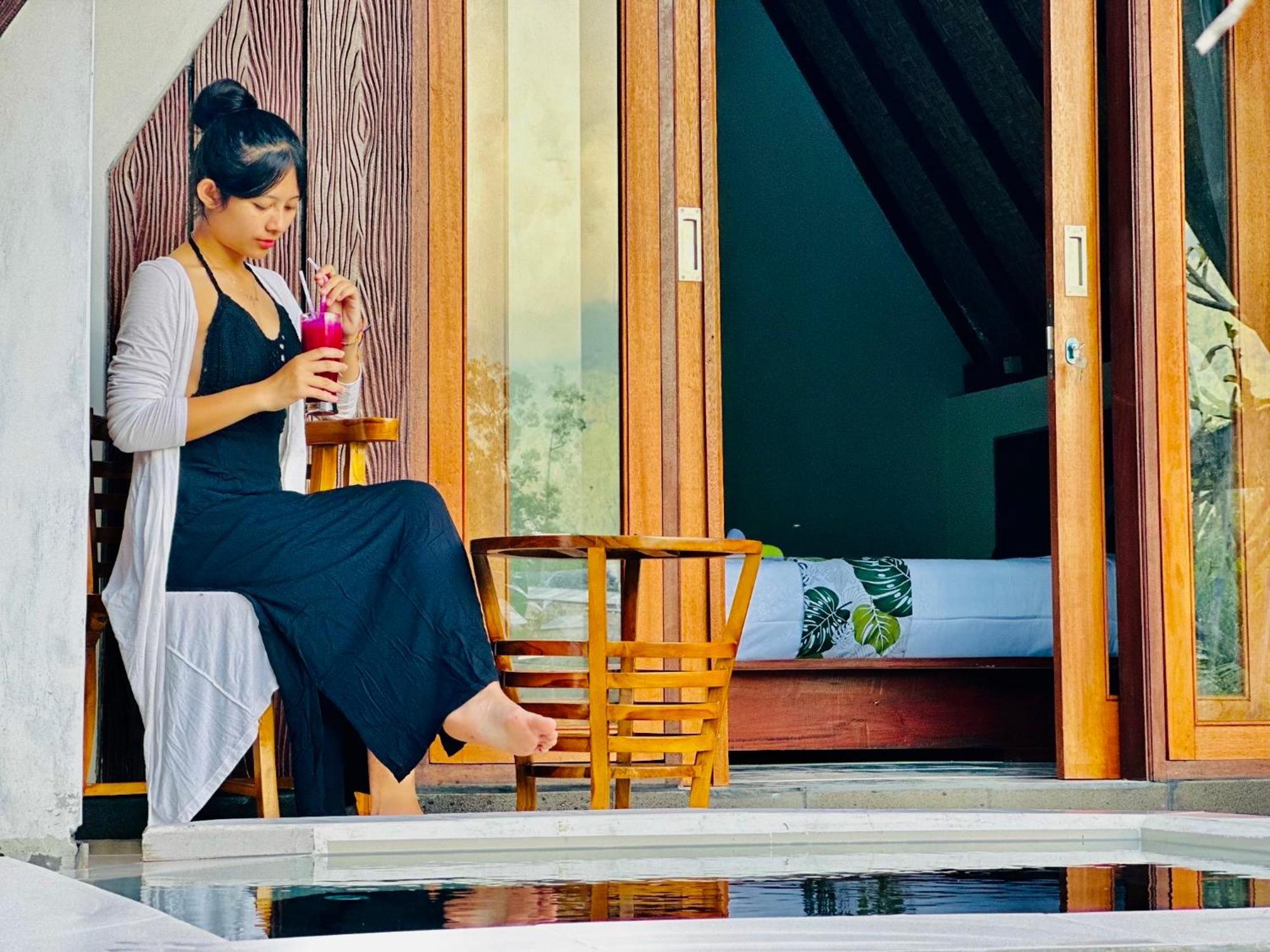 Ampik Batur With Private Hot Springs Bed & Breakfast Kubupenlokan ภายนอก รูปภาพ
